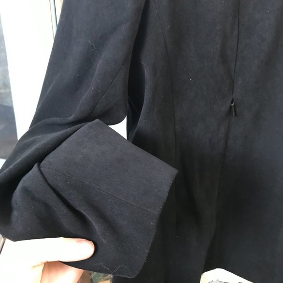 Vintage faux suède vest - Monad - Picture 4 of 4